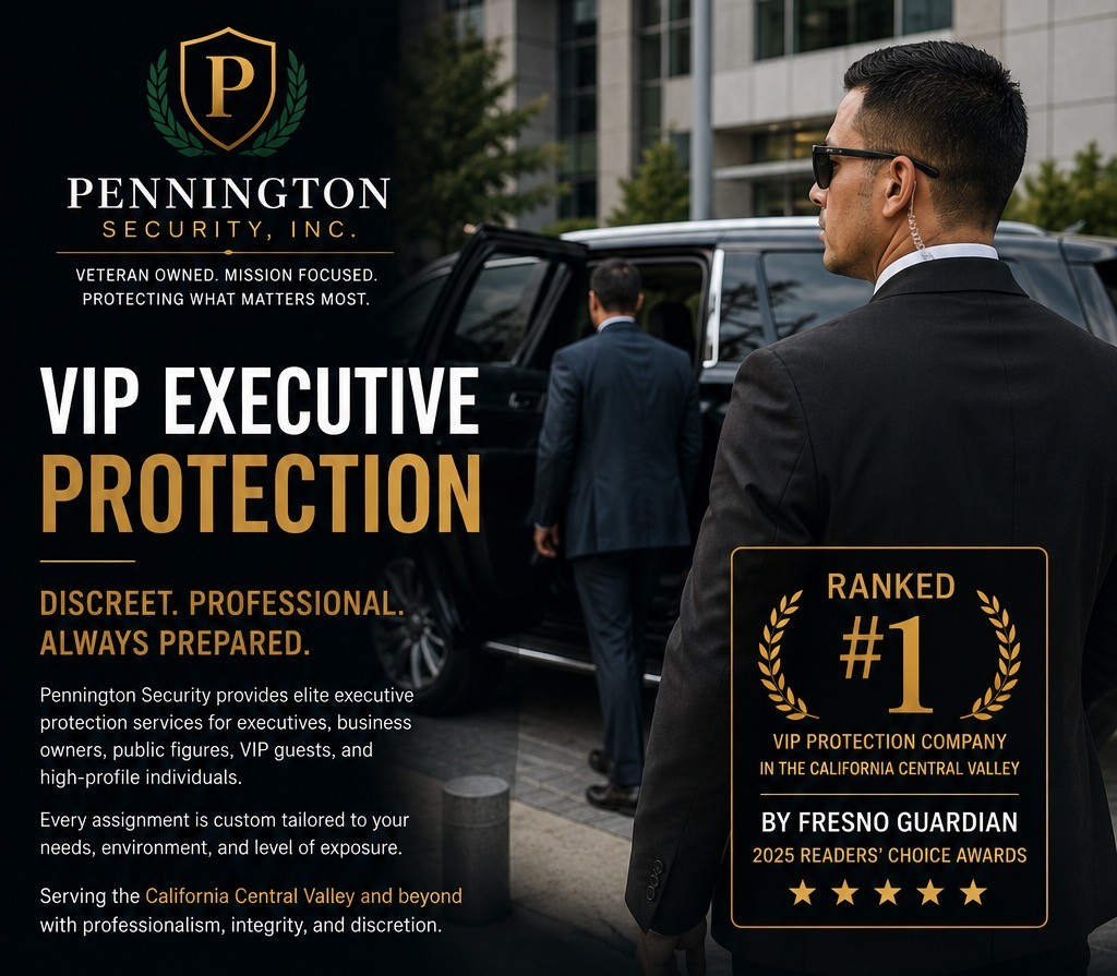 VIP executive protection detail