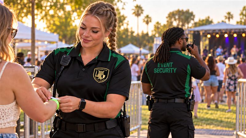 Event security staff